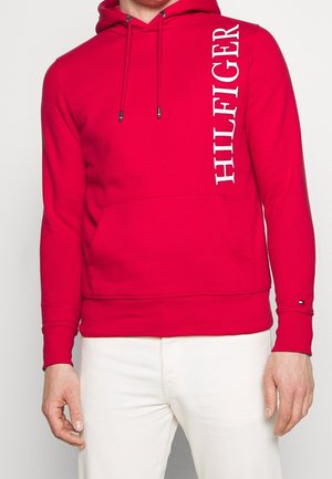 Felpa con cappuccio - red
