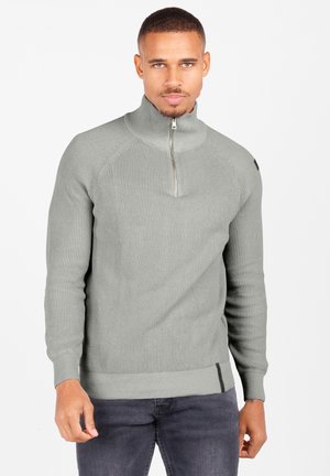 Strickpullover - light grey