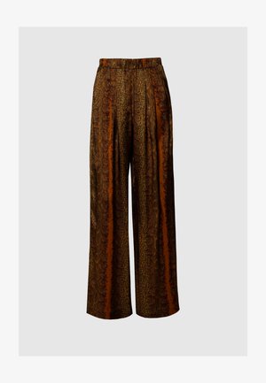 ANDIATA KARIE - Stoffhose - orange/brown