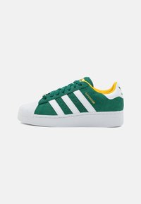 Niet geselecteerd, collegiate green/footwear white/bold gold