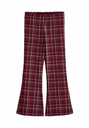 FLARE  - Leggings - red check