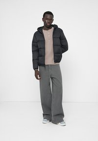 Hollister Co. PUFFER - Jachetă de iarnă - black