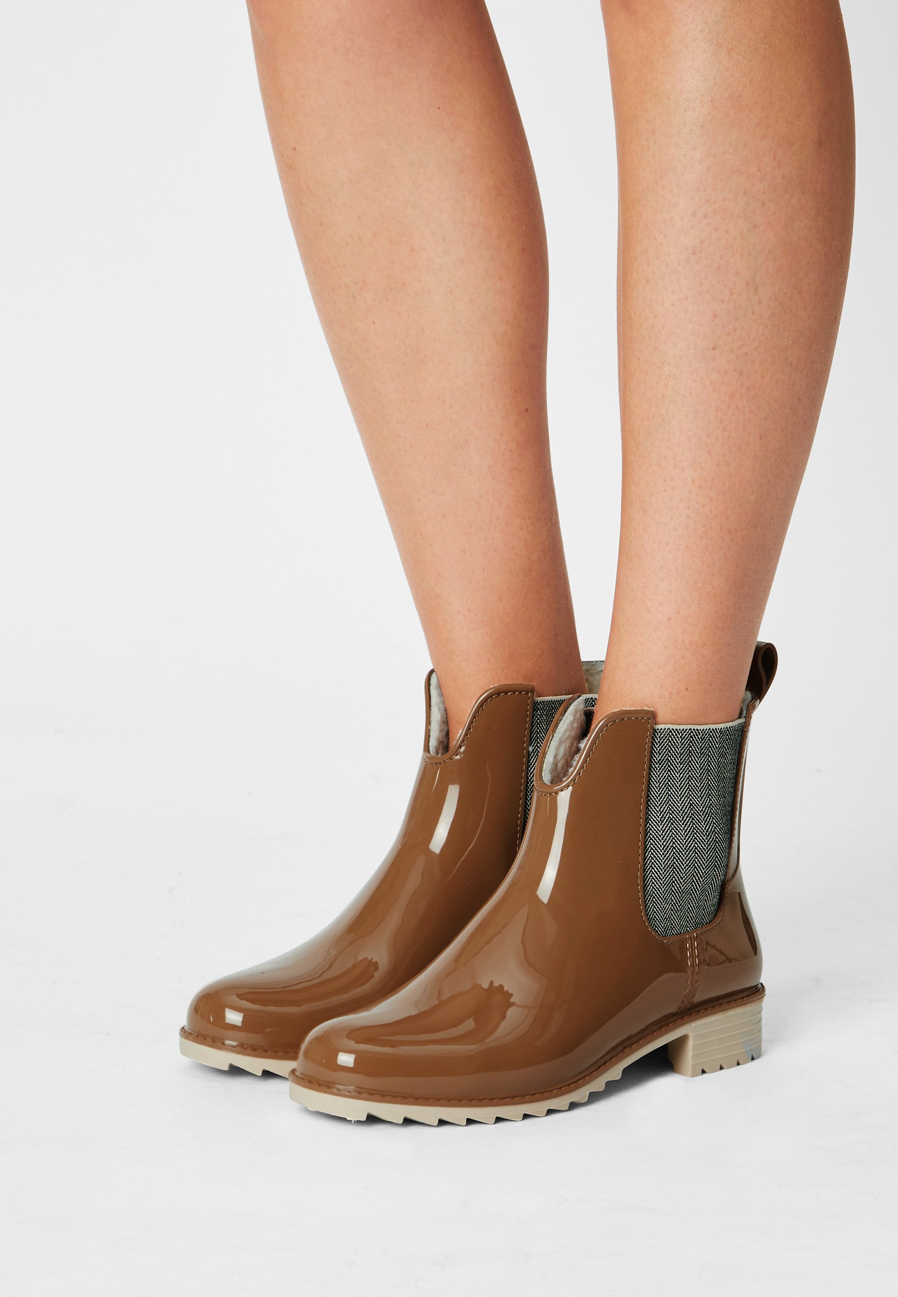 Rieker Botas de agua - tortilla/creme/leinen/beige - Zalando.es