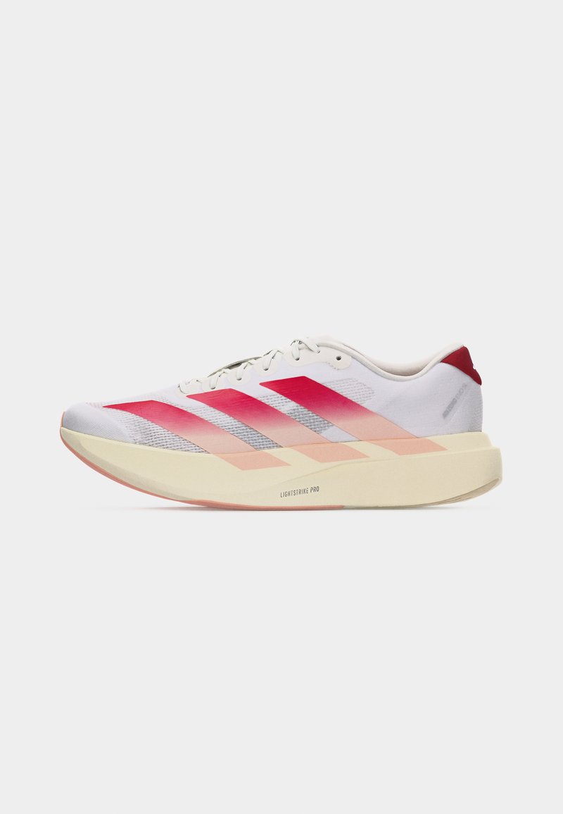 adidas Performance ADIZERO EVO SL M - Trainers - footwear white/team  victory red/blush pink/white - Zalando.ie