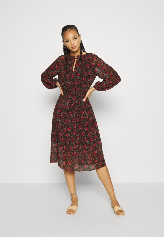 DAMIA - Hverdagskjoler - black/red