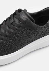 Calvin Klein LACE UP - Sneakers - black mono