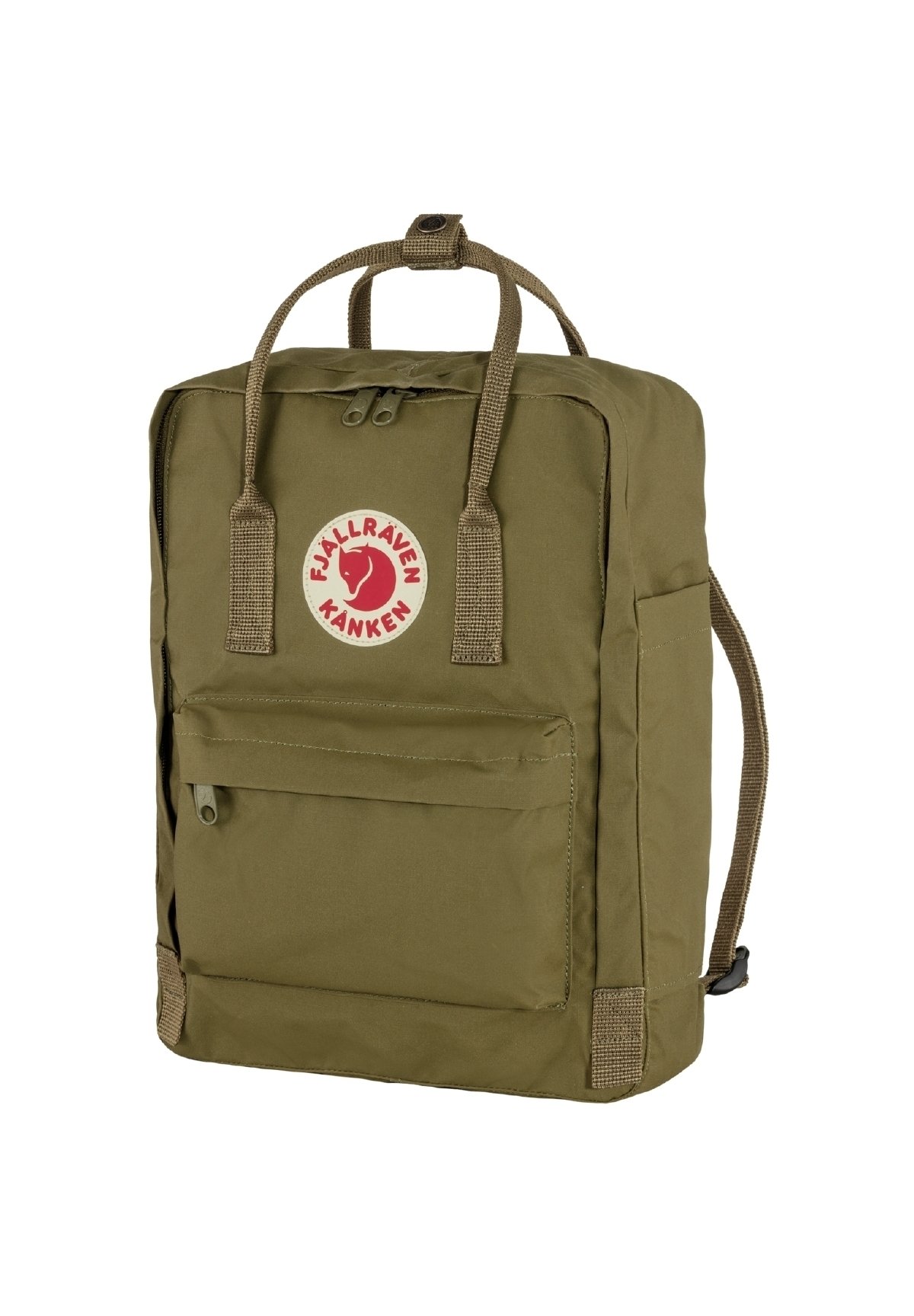 Folk Pattern Fjallraven Kanken Classic Green Kånken Backpack