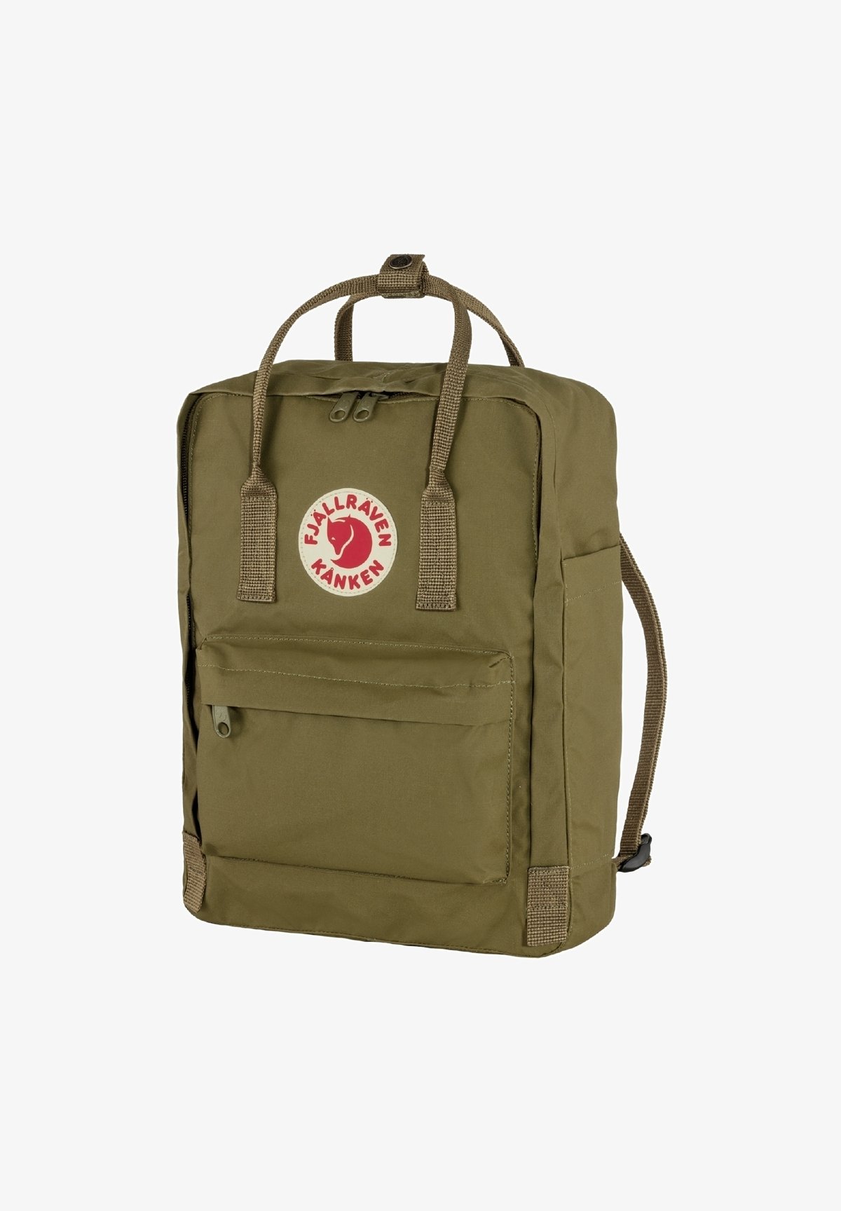Folk Pattern Fjallraven Kanken Classic Green Kånken Backpack