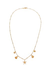 Elli SHELL STAR FISH - Halskæder - gold-coloured