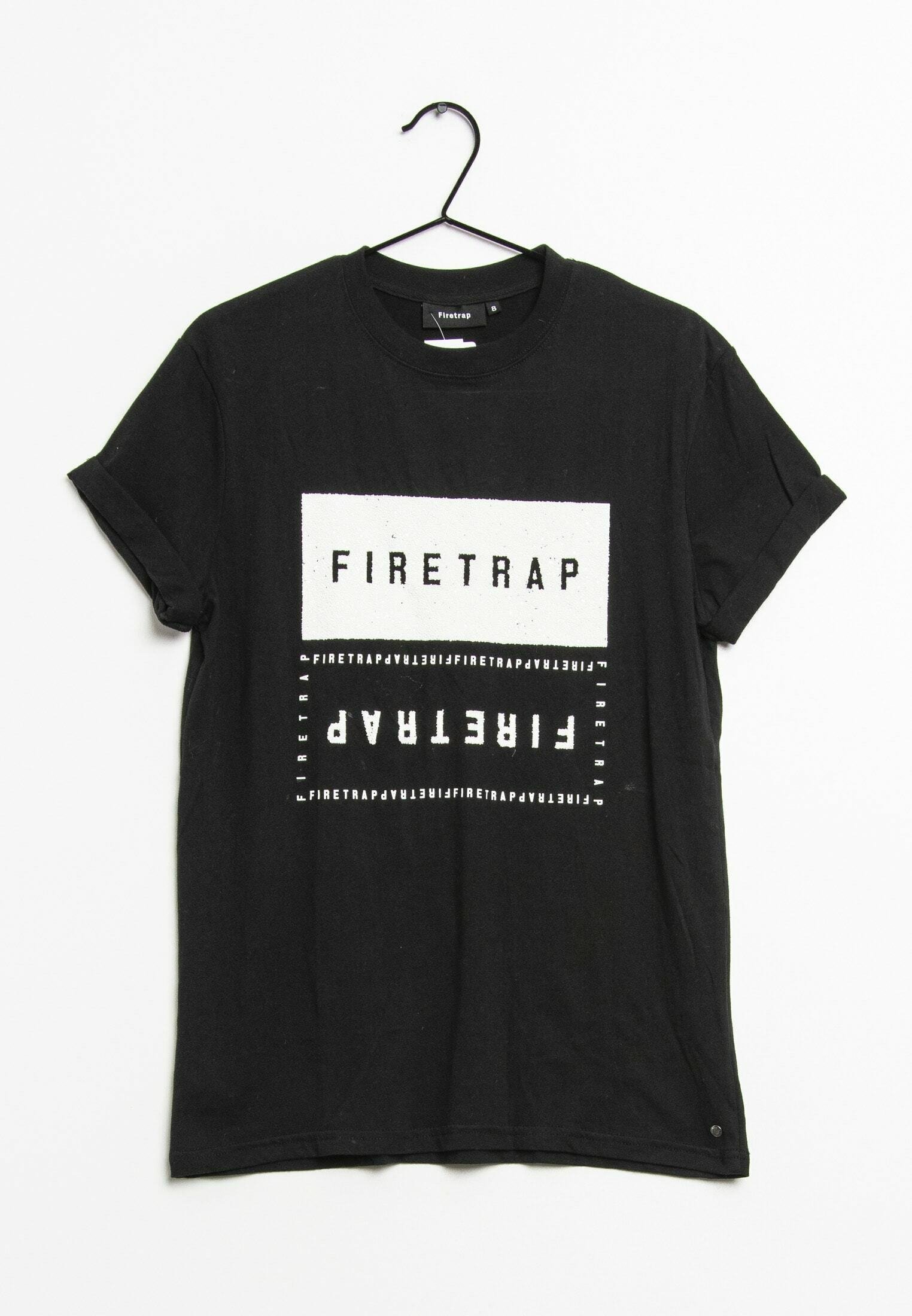 Firetrap Print T-shirt - black - Zalando.ie