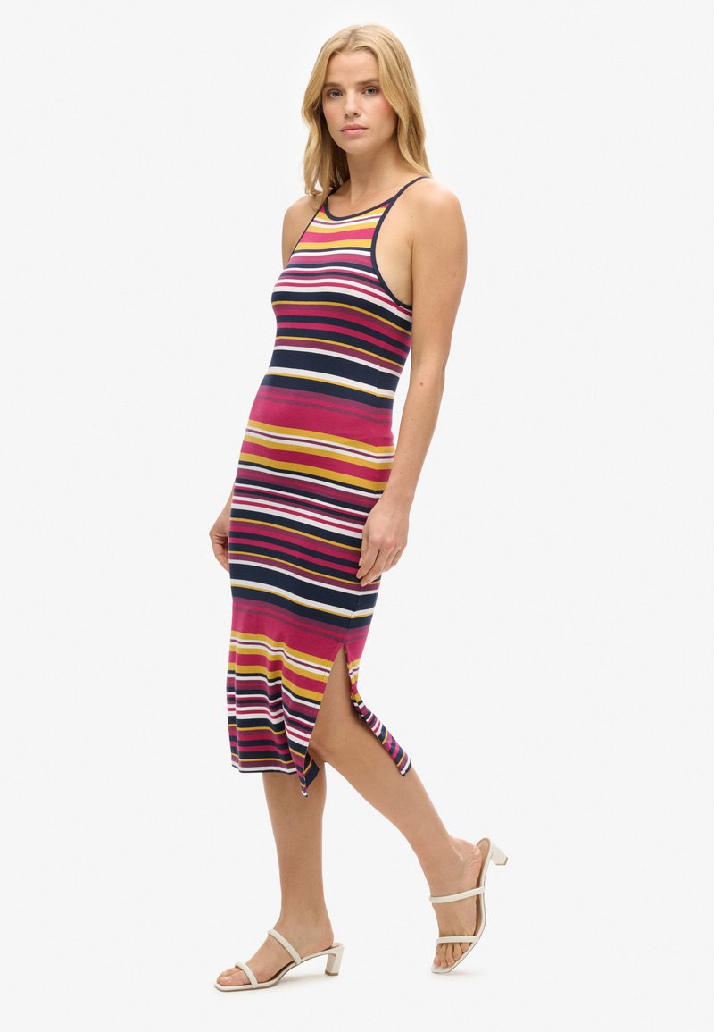 Superdry & Co Jerseyjurk bordeauxrood