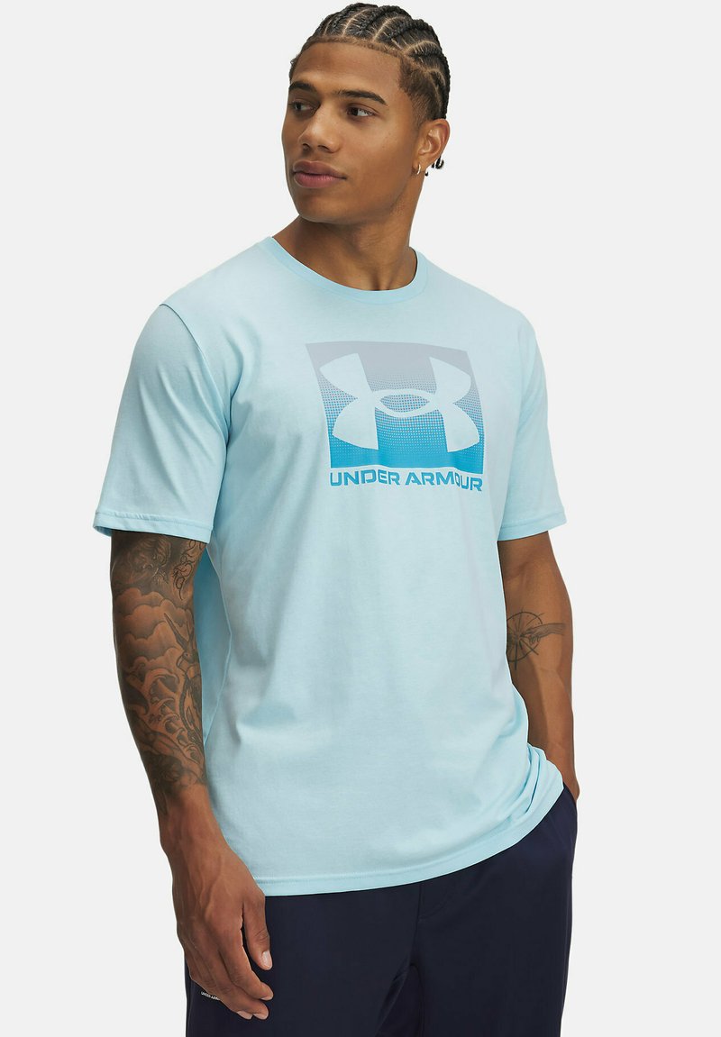 Under Armour - BOXED - Sports T-shirt - stream, Enlarge