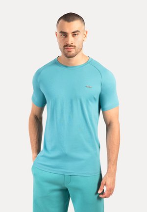 Smilodox THILO BASIC TEE - Fitness / Yoga - petrol