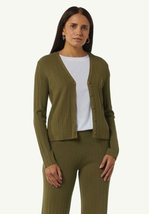 Strickjacke - guacamole