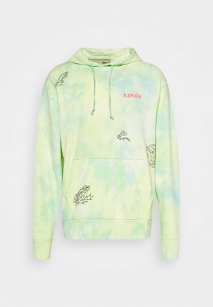 RELAXED GRAPHIC UNISEX - Felpa - yellow/multicoloured