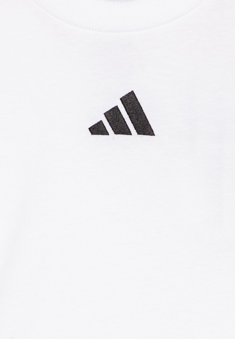 adidas Performance ESSENTIALS UNISEX Print T-shirt white/black