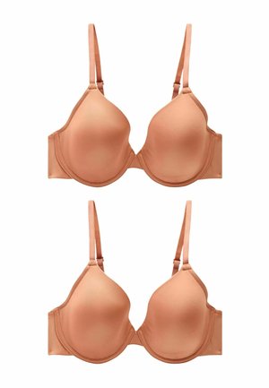 HOLLY FULL CUP PAD  TWO PACK - Soutien-gorge à armatures - caramel nude
