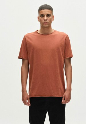 T-Shirt basic - brown rust