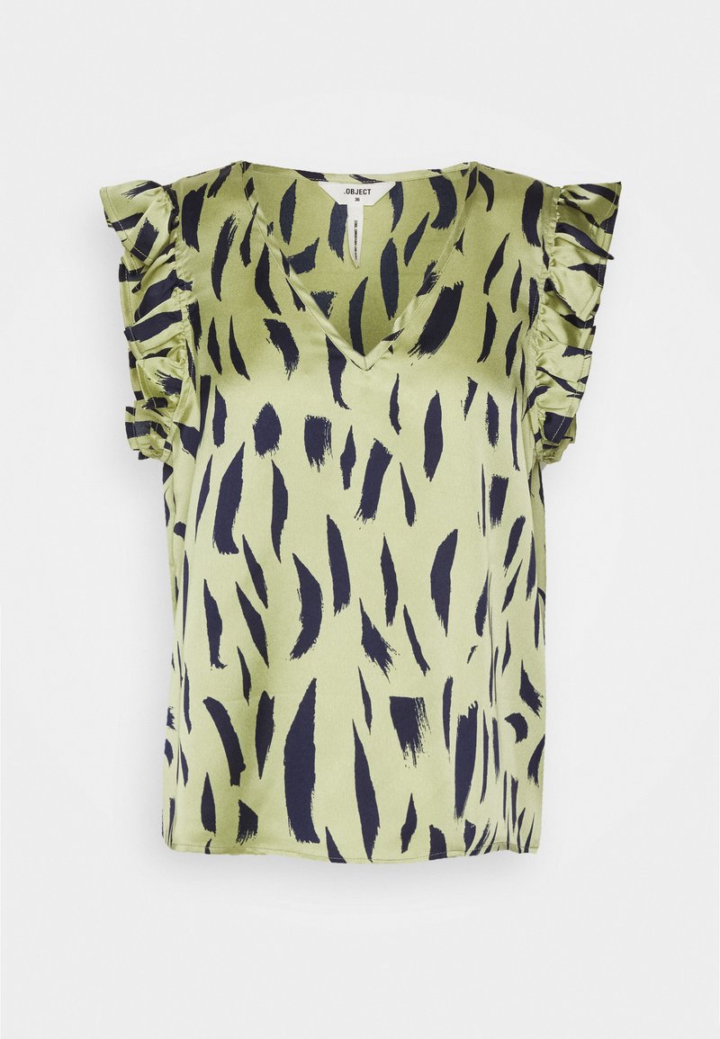 Object Petite Blouse grijs