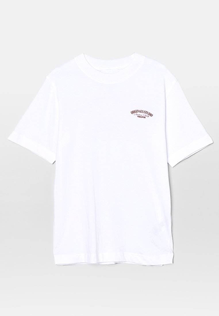 Jack & Jones Junior T-shirt print wit Jack & Jones Junior T-shirt print wit