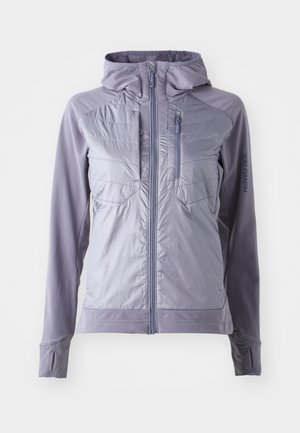 Salomon ELIXIR HYBRID - Outdoor jacket - blue granite