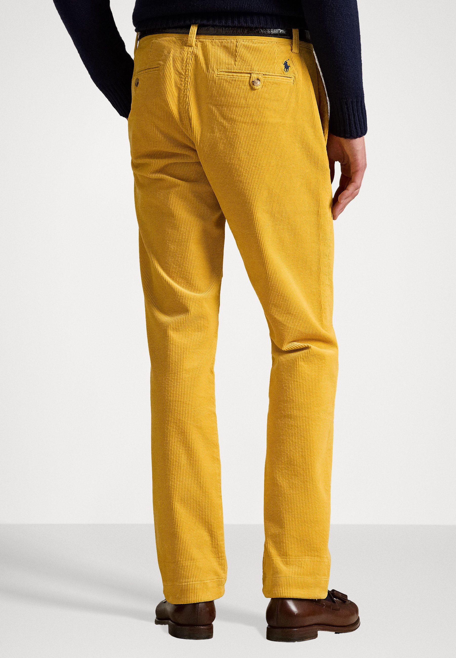 Polo by Ralph Lauren イエロー カーゴパンツ 38/34 Polo Ralph Lauren STRETCH STRAIGHT FIT CORDUROY TROUSER - Trousers