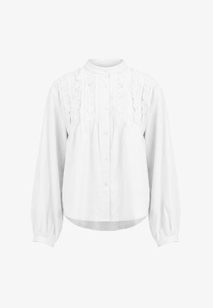usha, Hemdbluse - white