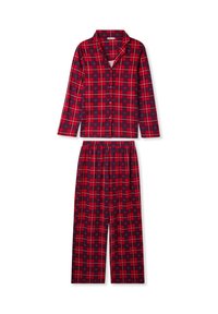 Non selezionato, rosso vivo