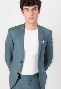 Isaac Dewhirst NOTCH SUIT SLIM - Κοστούμι - stormy weathe