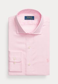 CUSTOM FIT TEXTURED SHIRT - Επίσημο πουκάμισο - pink/white