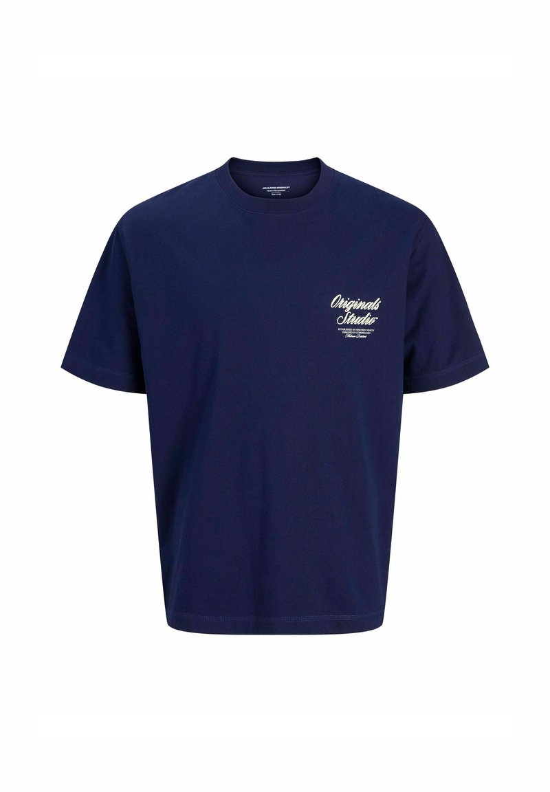 jack & jones T-shirt print blauw
