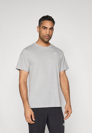 M EVOLUTION SIMPLE DOME REGULAR SHORT SLEEVE TEE - Basic T-shirt - pale grey heather