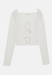 Bluză cu mânecă lungă - off-white