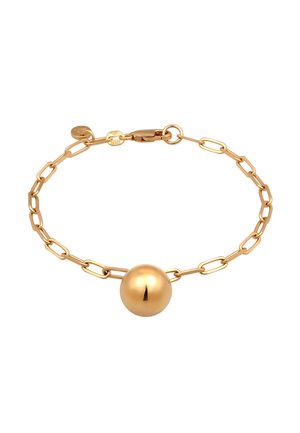 CHUNKY GLOBE CHARM - Armband - gold-coloured