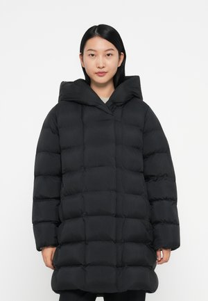WRAP PUFFER - Wintermantel - black