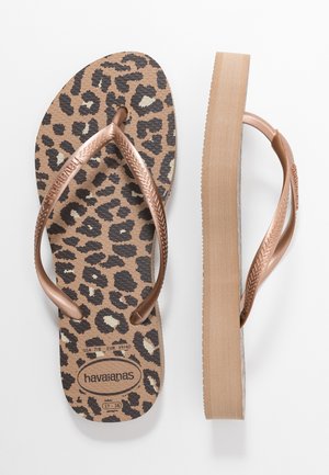 Havaianas Klipklappere - Slim Animals Klipklappere i Leo Beige main image 1