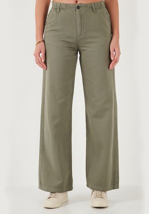 Broek - khaki