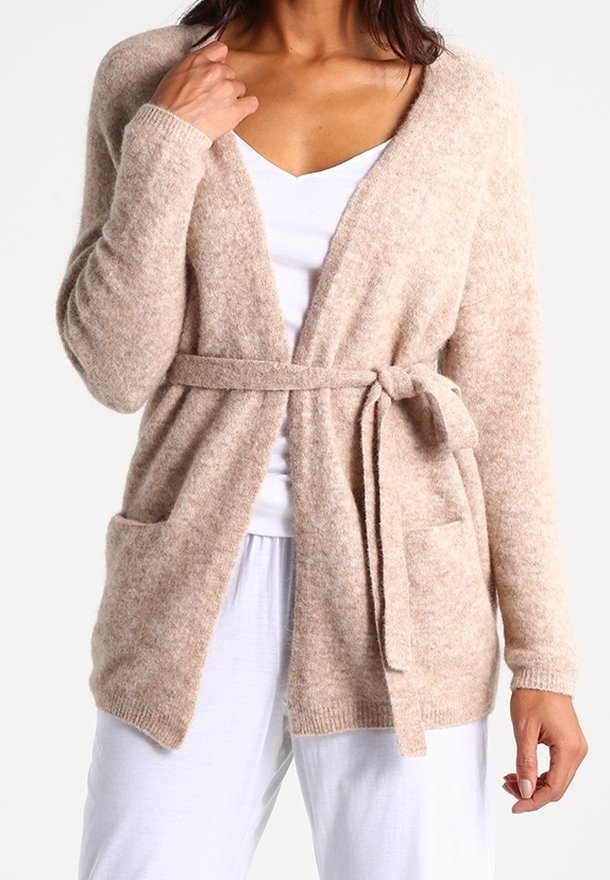 Max Mara Leisure Cardigan mottled beige (Pre-owned)