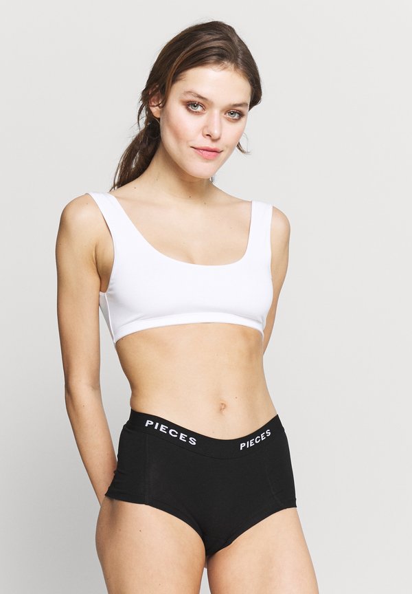 PCLOGO LADY SOLID 4 PACK - Panties