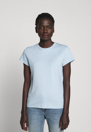 EDNA - Jednoduché triko - pale blue