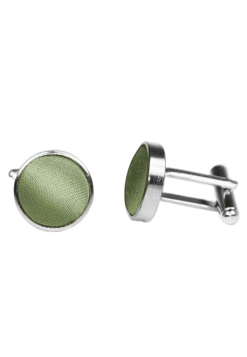 Herren Manschettenknöpfe | GASSANI 3 SET BARI Einstecktuch salbei gruen jadegrün khaki oliv grün hellgrün sagegrün/hellgrün - Herren Manschettenknöpfe | GASSANI 3 SET BARI Einstecktuch salbei gruen jadegrün khaki oliv grün hellgrün sagegrün/hellgrün -