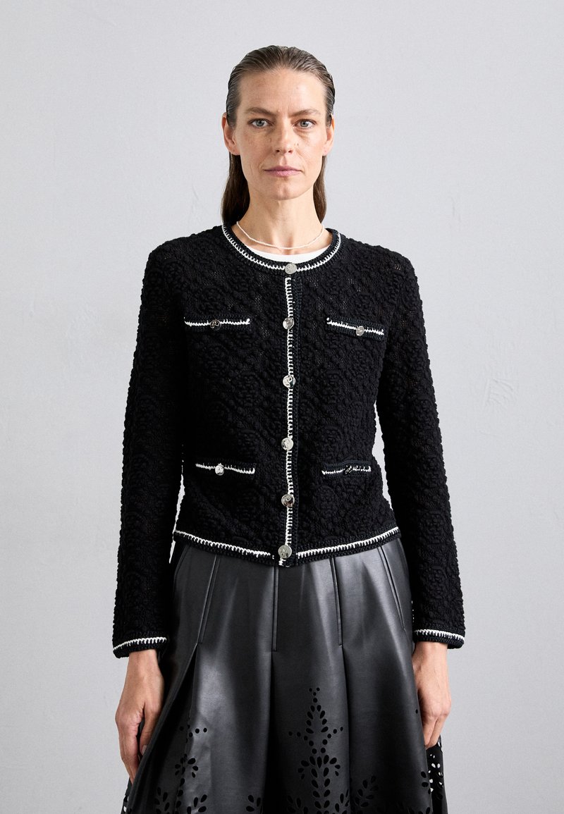 Tory Burch - KENDRA  - Cardigan - black, Enlarge