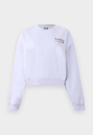 New Balance, TRACKSIDE CREW - Sweatshirt - smoked violet