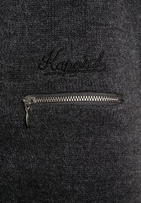 Kaporal PAKO - Stickad klänning - dark grey melange