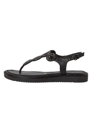 T-bar sandals - black