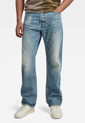 Jeans Straight Leg - light-blue denim