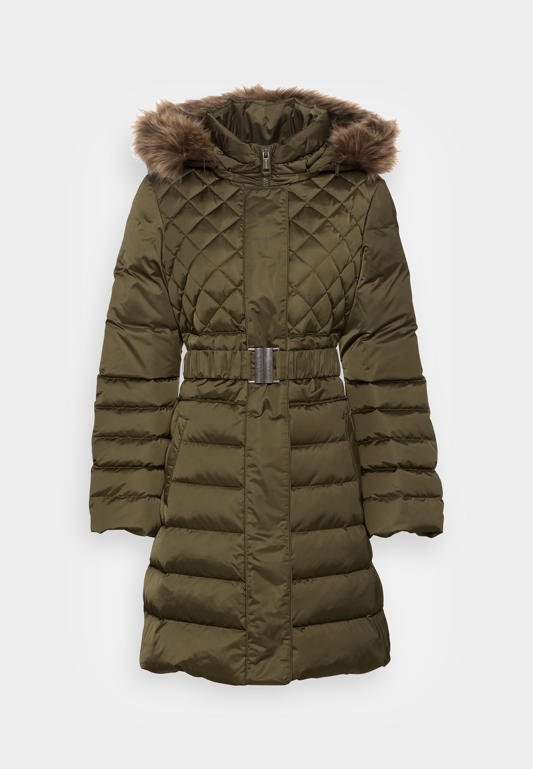 Winter Jacket Guess Green Parka Guess Women's Winter Parka Coat