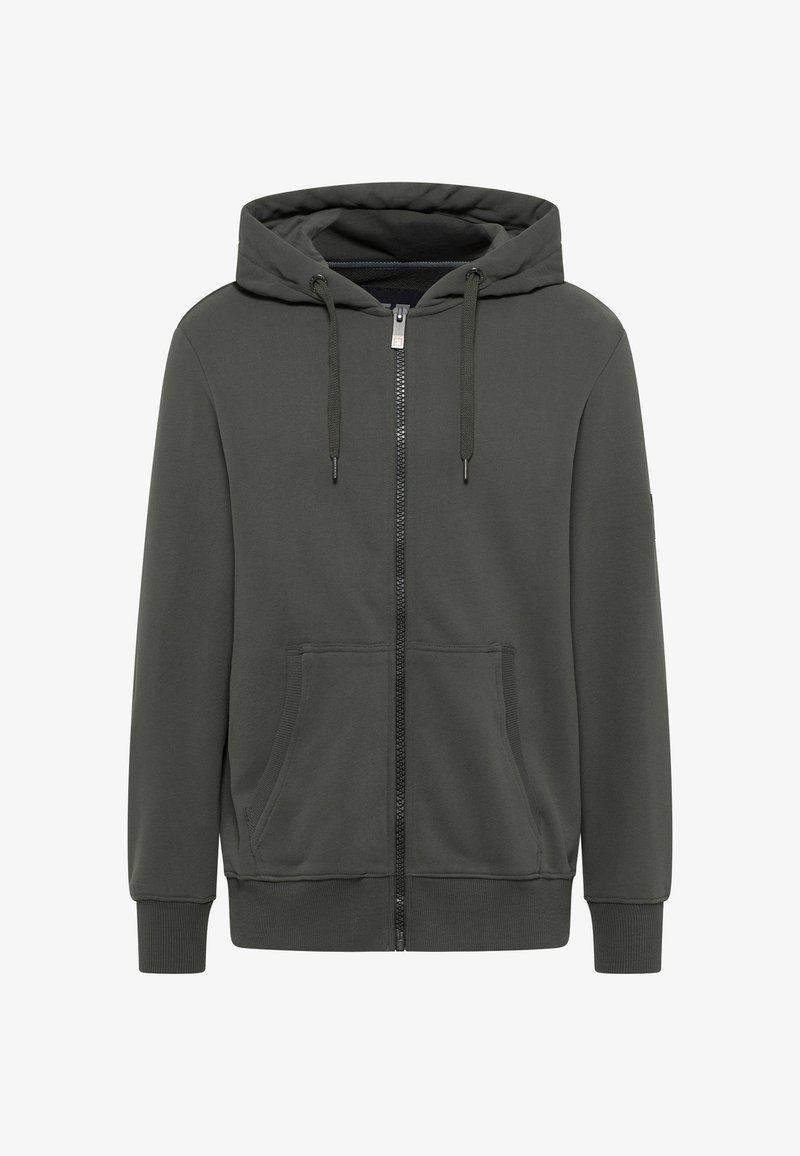 Elbsand MALTE KAPUZEN - Sweatjacke - grau