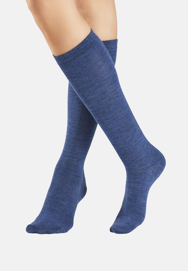 3 PACK - Kniestrümpfe - marine jeans