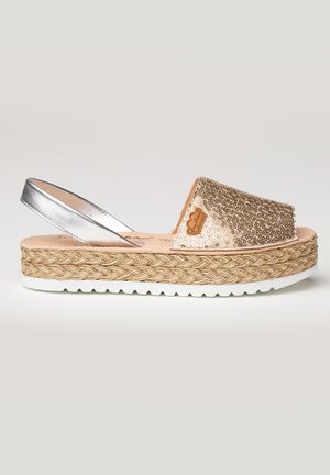 Chamby IBICENCA - Sandalias con plataforma - platino